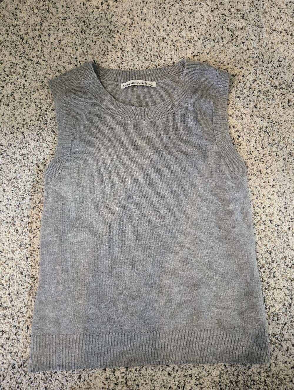 Abercrombie & Fitch Sleeveless Sweater Top